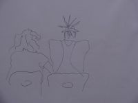 Zeichnung: Pärchen